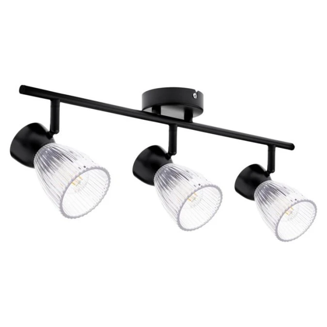Lampa sufitowa BEST BLACK 3xE14 ML9972 Milagro - obrazek 1