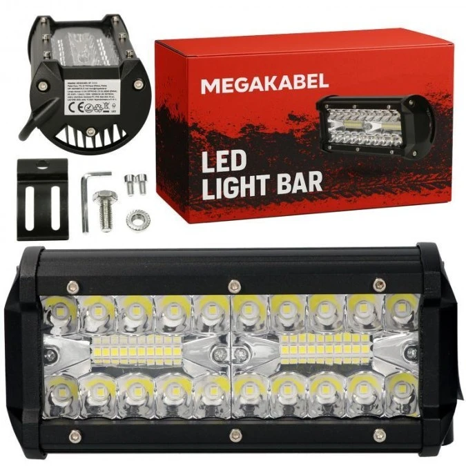 Lampa robocza 120W 2160lm CW 12‑24V OFFROAD CX‑35 MEGAKABEL - obrazek 1