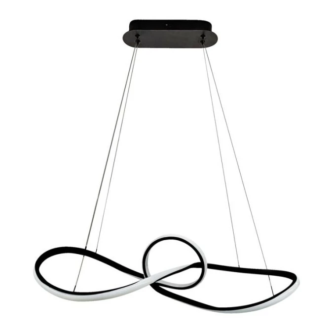 Lampa wisząca Marco Black 42W LED ML8116 Milagro - obrazek 1
