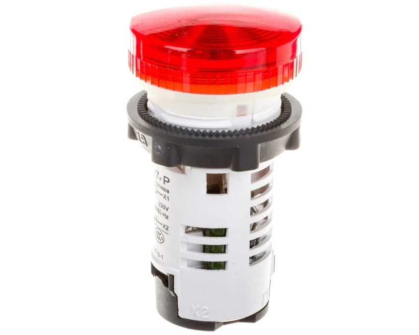 Lampka sygnalizacyjna 22mm czerwona 230V AC XB7EV74P - obrazek 2