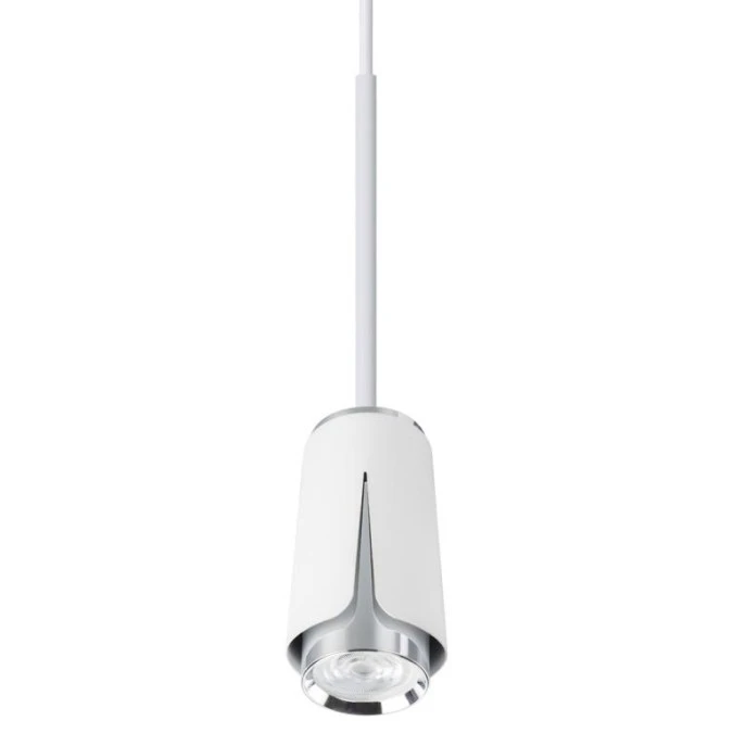 Lampa wisząca FLOWER WHITE CHROME 1xGU10 ML0275 Milagro - obrazek 2