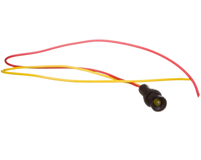 Lampka sygnalizacyjna 5mm żółta 12‑24V AC/DC KLP 5Y/24V 84405004 - obrazek 1
