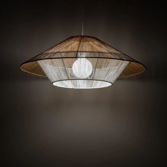 Lampa wisząca JAPANDI M w kolorze naturalnego drewna 11157 Nowodvorski - obrazek 3