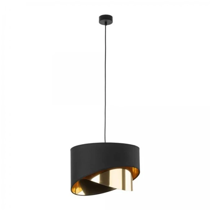 Lampa wisząca GRANT 1 ‑ punktowa Czarno złoty 4823 TK Lighting - obrazek 1