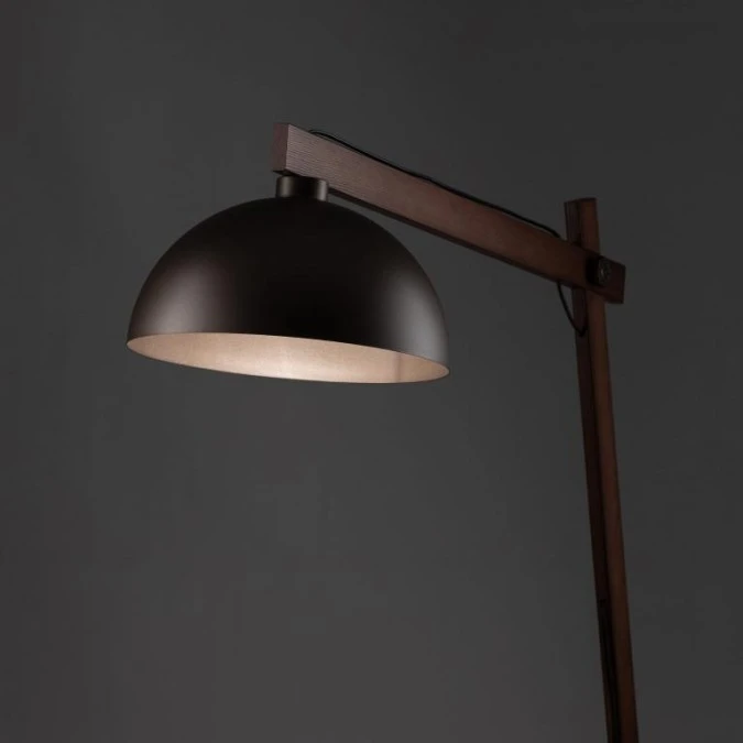 Lampa podłogowa 180cm brązowa E27 OSLO 6319 TK Lighting - obrazek 2