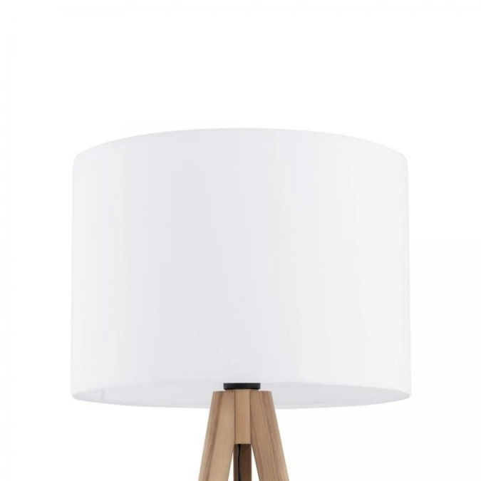 Lampa podłogowa na trójnogu z białym abażurem GRAND 16006 TK Lighting - obrazek 2