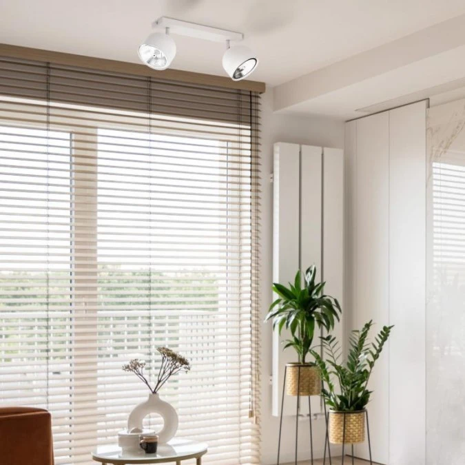 Lampa sufitowa ALTEA WHITE 2 PŁ + żarówki 6513 TK Lighting - obrazek 2