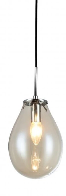 Lampa wisząca FONDI zwis z szklanym kloszem w kształcie łezki LP‑1214/1P Light Prestige - obrazek 1