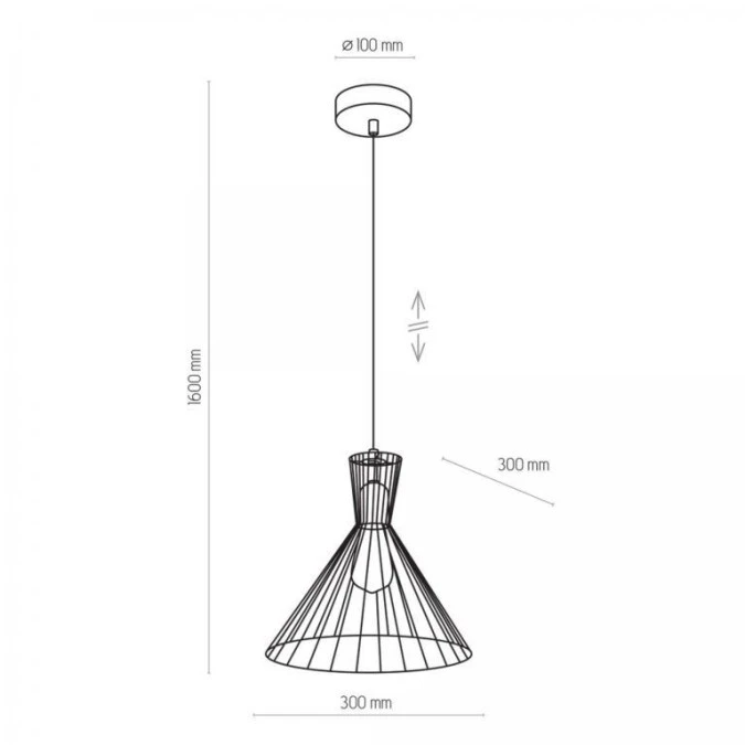 Lampa wisząca SAHARA 3350 TK LIGHTING - obrazek 3