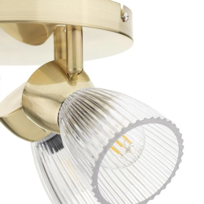 Lampa sufitowa BEST GOLD 3xE14 (round) ML9977 Milagro - obrazek 2