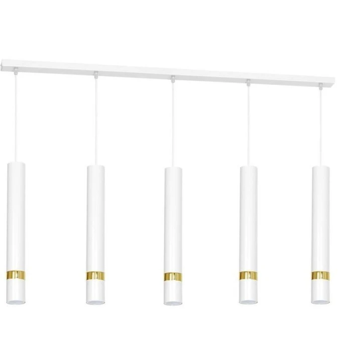 Lampa wisząca JOKER WHITE/GOLD 5xGU10 MLP6122 Milagro - obrazek 3