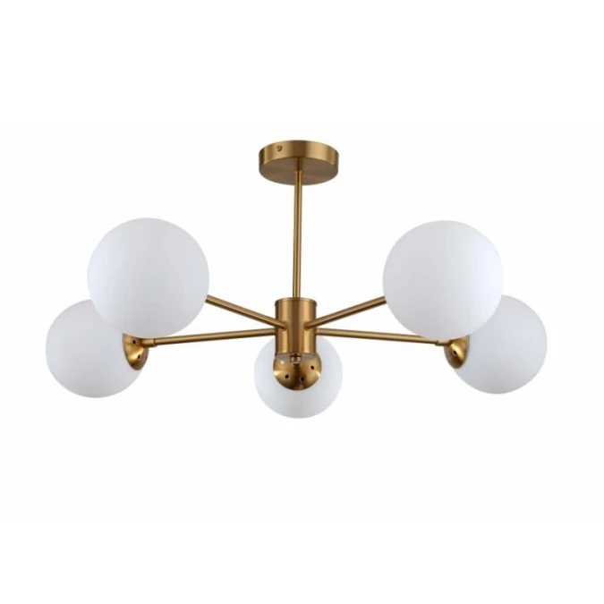 Lampa wisząca Roma 5 złota LP‑1345/5P GD Light Prestige - obrazek 1