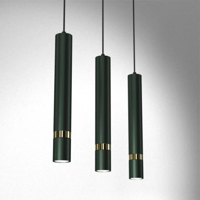 Lampa wisząca JOKER GREEN/GOLD 3xGU10 MLP7721 Milagro - obrazek 2