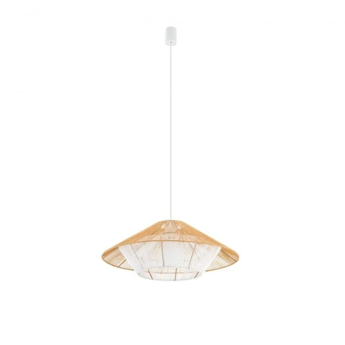 Lampa wisząca JAPANDI M w kolorze naturalnego drewna 11157 Nowodvorski - obrazek 1