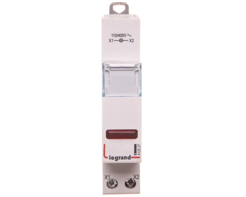 Lampka modułowa 1‑fazowa LED czerwona 110/400V L401 412927 - obrazek 2