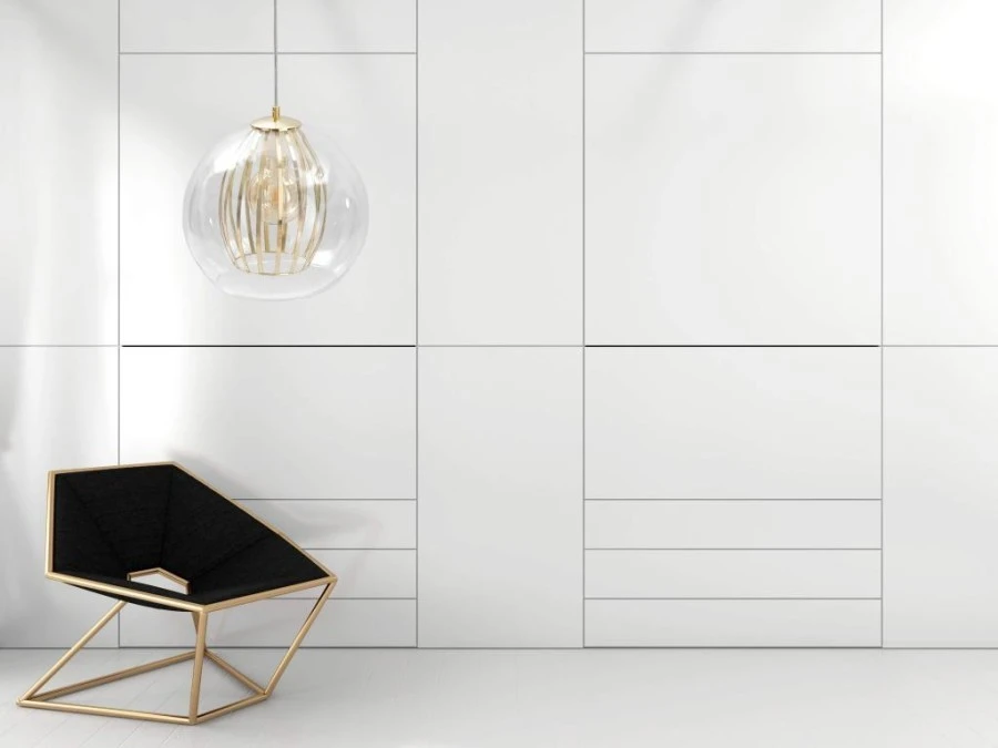 Lampa wisząca nowoczesna 1xE27 GLAMOUR GOLD - obrazek 2