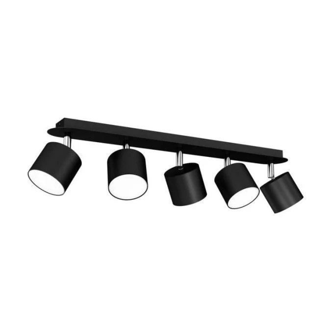 Lampa sufitowa DIXIE BLACK 5xGX53 MLP7603 Milagro - obrazek 1