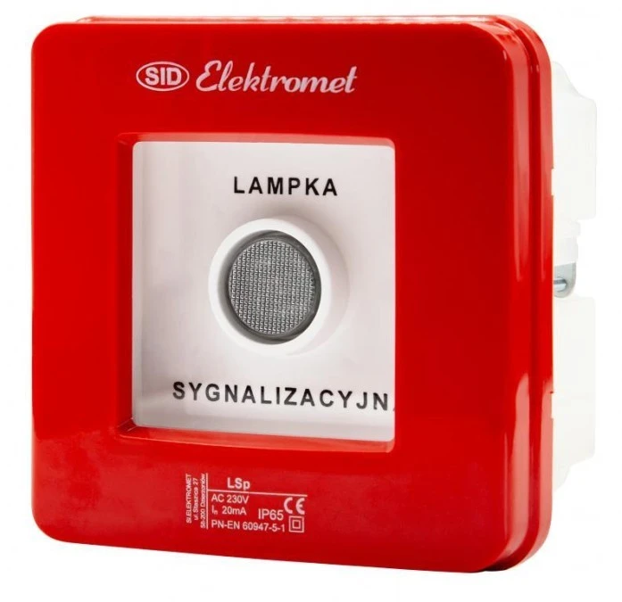 Lampka sygnalizacyjna zielona podtynkowa LSp 230z ID 911484 - obrazek 1