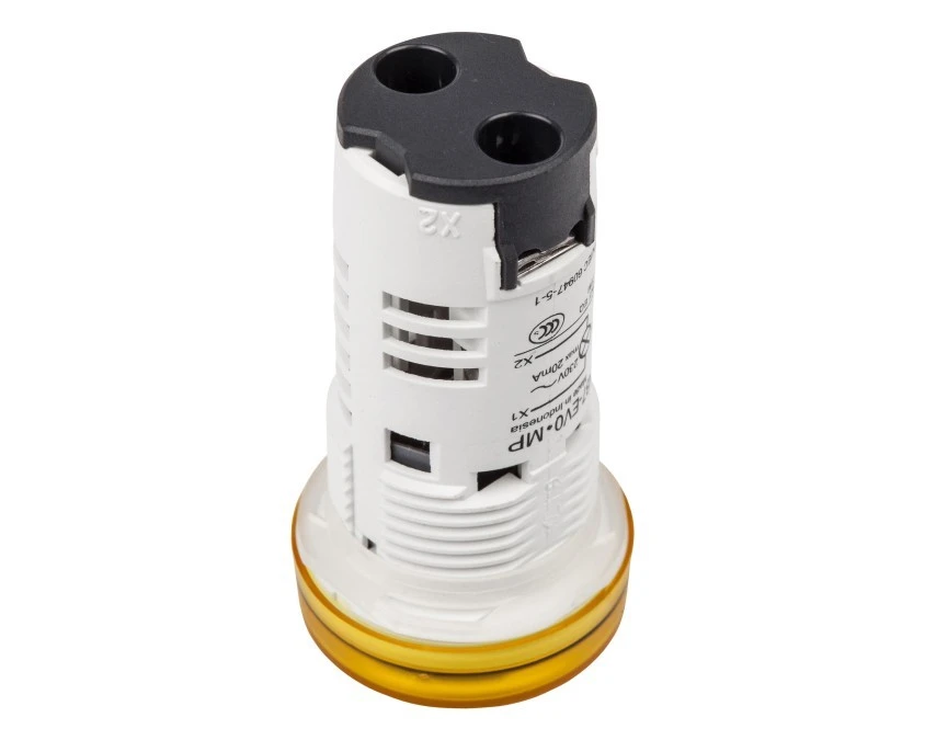 Lampka sygnalizacyjna 22mm żółta 230V AC XB7EV05MP - obrazek 2