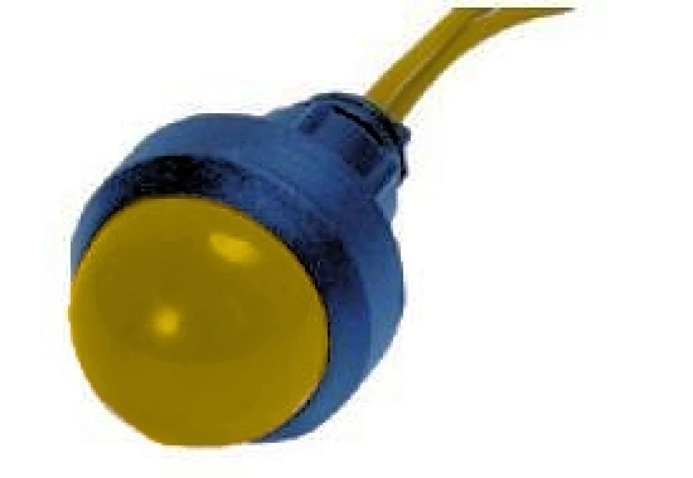 Lampka sygnalizacyjna LED 20mm żółta Klp20Y/230V 84520004 - obrazek 1