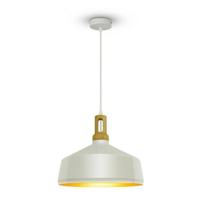 Lampa Wisząca VT‑7545 Modern Pendent Light Iron Biały fi350 3765 - obrazek 2