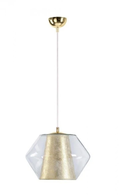 Lampa wisząca nowoczesna z abażurem 1xE27 RODES 118 - obrazek 1