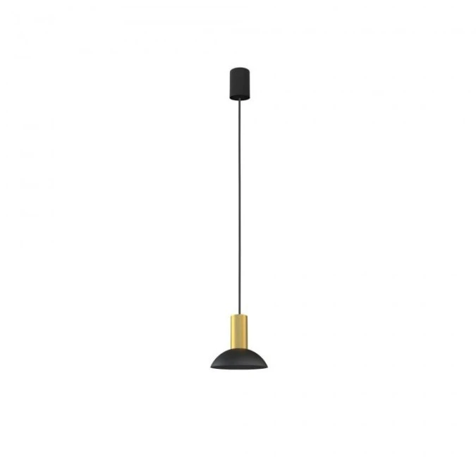 Lampa wisząca HERMANOS C BLACK/SOLID BRASS 8194 Nowodvorski Lighting - obrazek 1