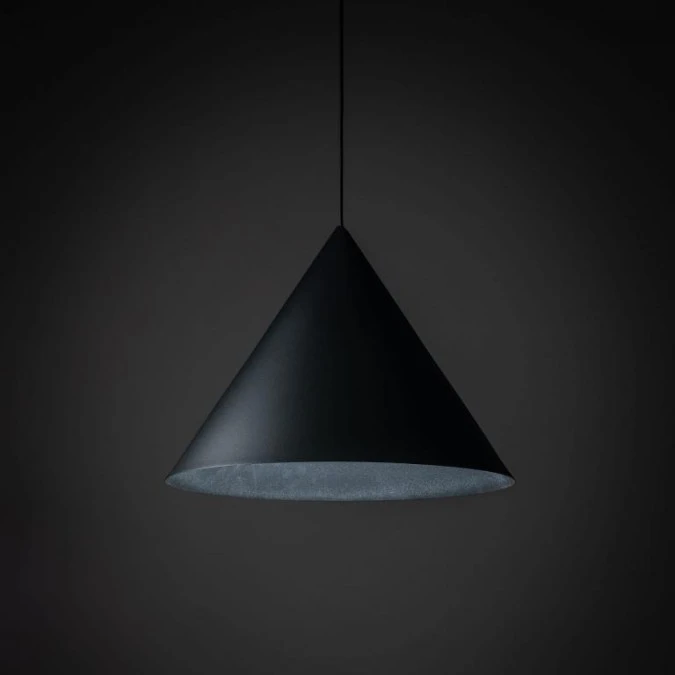 Lampa wisząca w stylu minimalistycznym CONO BLACK, czarny stylowy klosz z gwintem E27 10059 TK Lighting - obrazek 2