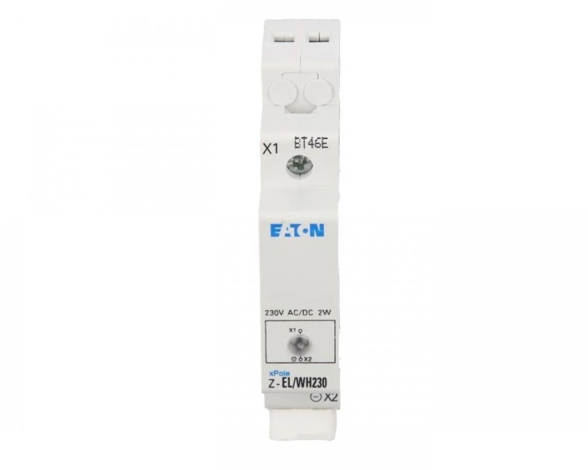 Lampka modułowa 1‑fazowa biała 110‑240V AC/DC Z‑EL/WH230 107494 - obrazek 1