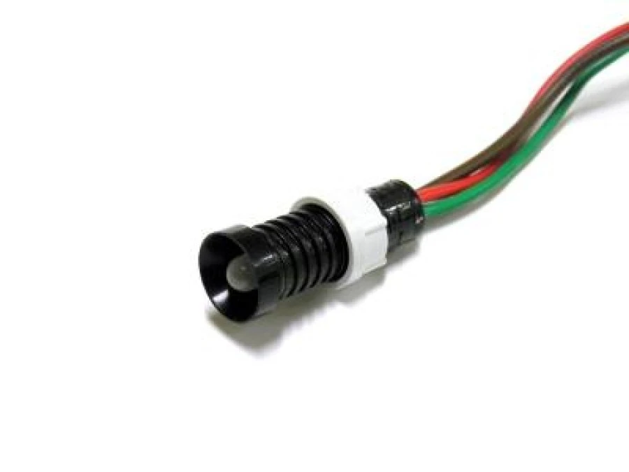 Lampka LED zielono‑czerwona 230V AC/DC (klosz 5mm) - obrazek 1