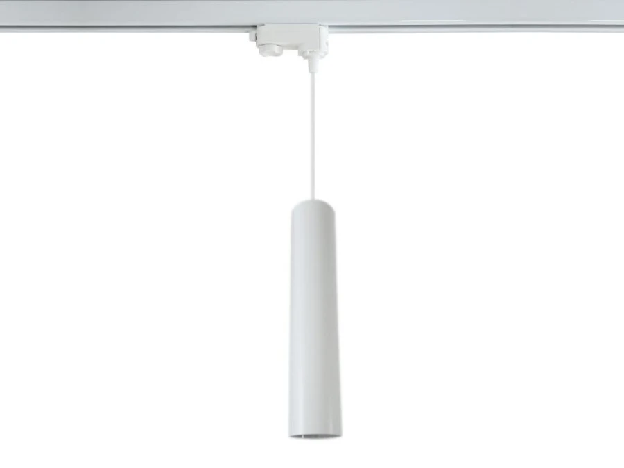 Lampa Szynowa Wisząca 30cm na GU10 Biała Trójfazowa - obrazek 2