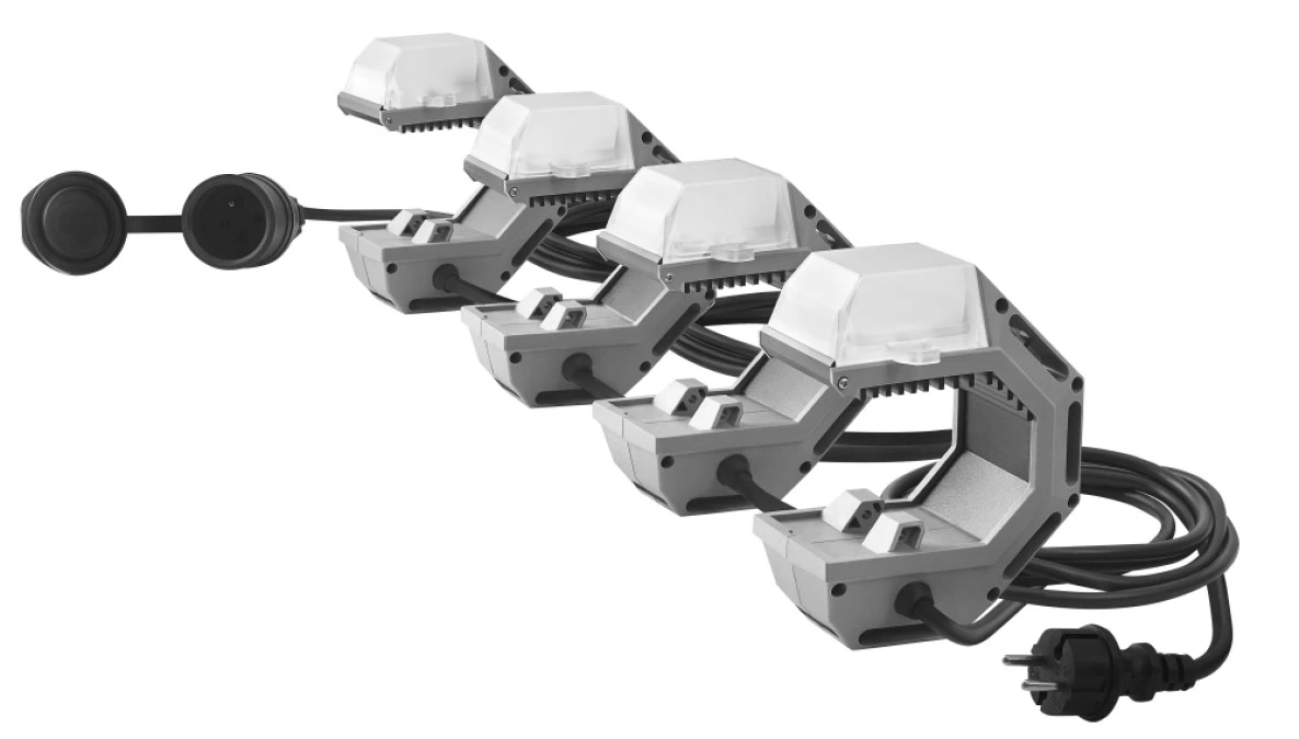 Lampa robocza / naświetlacz budowlany FUTURE LED LINE 3x8W 230V 248573 - obrazek 1