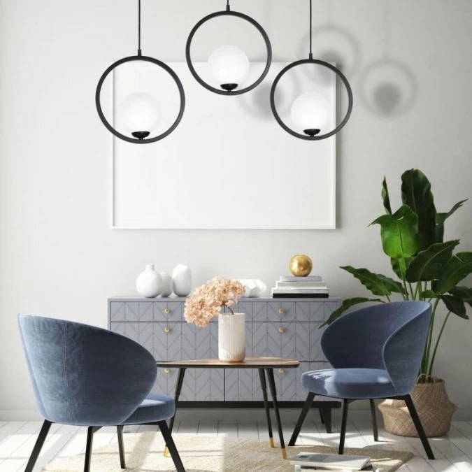 Lampa wisząca BOSTON 3xE14 MLP5594 Milagro - obrazek 3