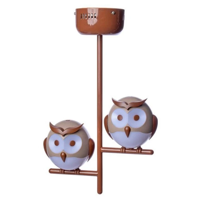 LAMPKA SUFITOWA OWL 2XG9 LED ML244 Milagro - obrazek 1