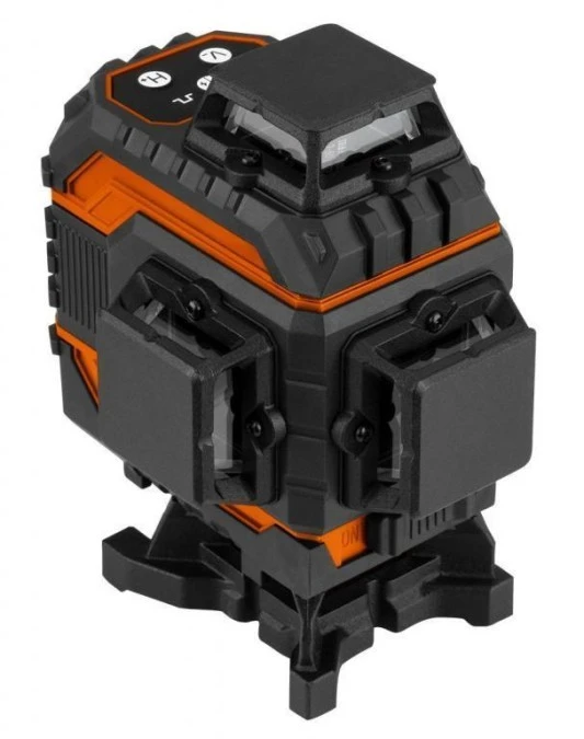 Laser 3D, 12 linii, zielony, walizka, tarcza celownicza, magnetyczny uchwyt, ładowarka 75‑140 - obrazek 2