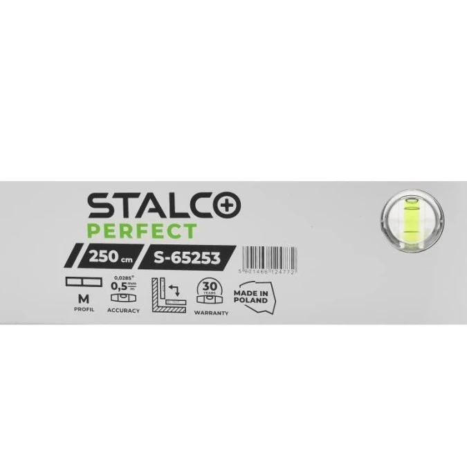 Łata do wylewek 250cm pp STALCO PERFECT S‑65253 - obrazek 3