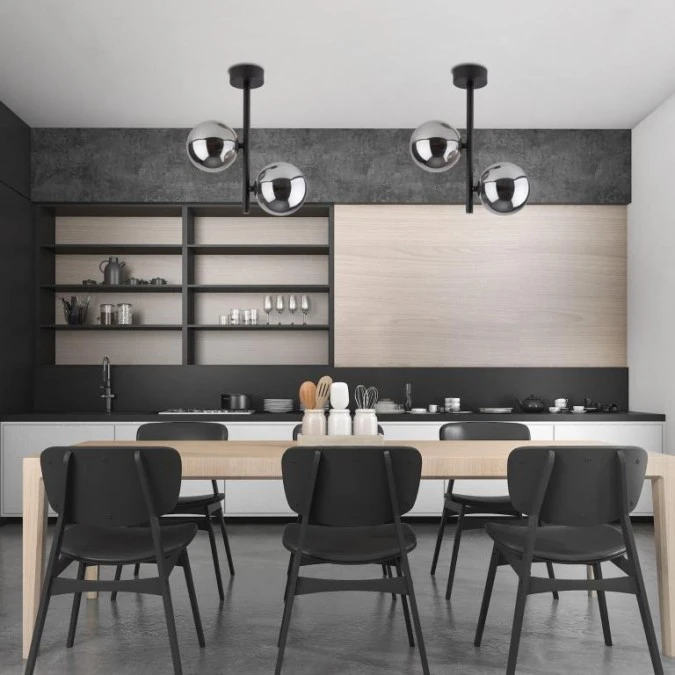 Lampa sufitowa ESTERA BLACK 2 PŁ 6706 TK Lighting - obrazek 2
