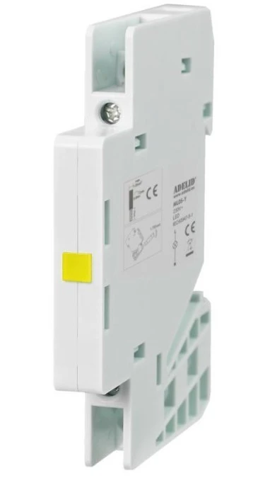 Lampka sygnalizacyjna 3‑fazowa żółta ML05‑Y - obrazek 1