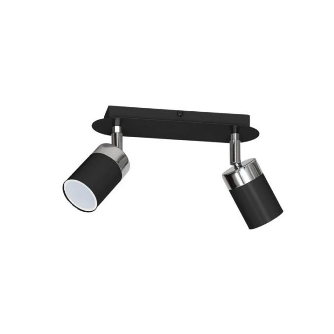 Lampa sufitowa JOKER BLACK 2xGU10 MLP911 Milagro - obrazek 1