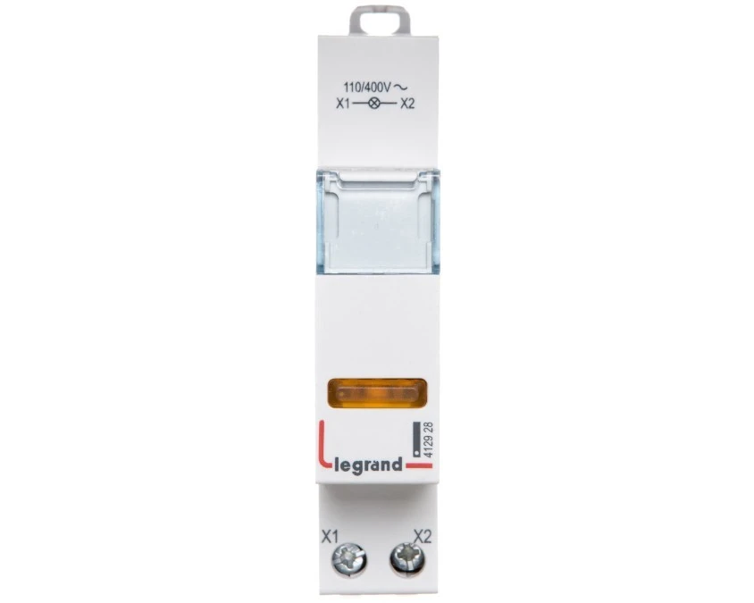 Lampka modułowa LED żółta 110/400V L402 412928 - obrazek 2