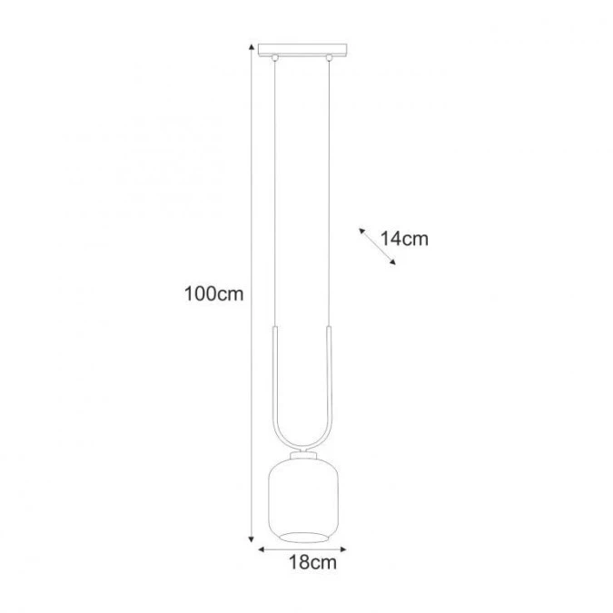 Lampa wisząca K‑5580 z serii CONI Kaja Lighting - obrazek 2