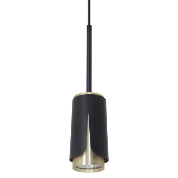 Lampa wisząca FLOWER BLACK GOLD 1xGU10 ML0267 Milagro - obrazek 2
