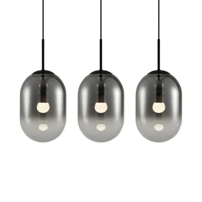 Lampa wisząca ALIAS BLACK 3xE14 ML0321 Milagro - obrazek 2