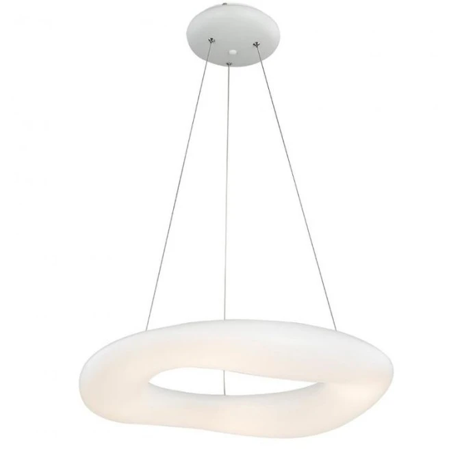 Lampa Wisząca LED VT‑7750 82W 7300lm Zmienna barwa światła Ściemnianie Okrągła Biała 3960 - obrazek 1