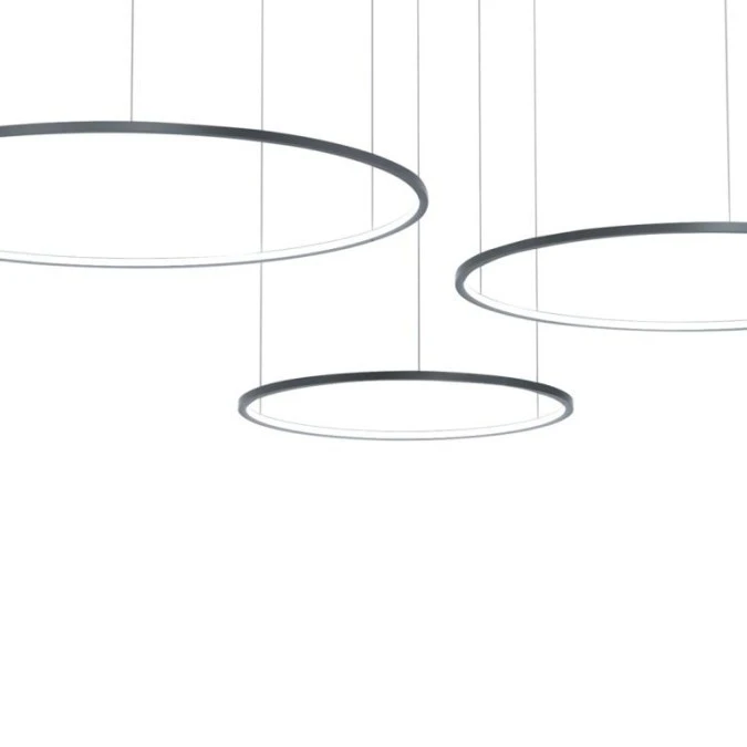 Lampa wisząca Saturno Black 100W LED ML0846 Milagro - obrazek 2