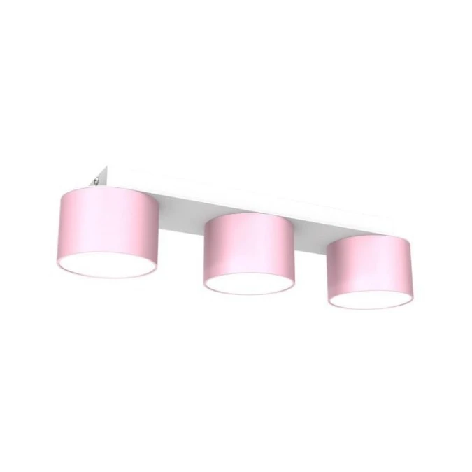 Lampa sufitowa DIXIE Pink/White 3xGX53 MLP7555 Milagro - obrazek 2