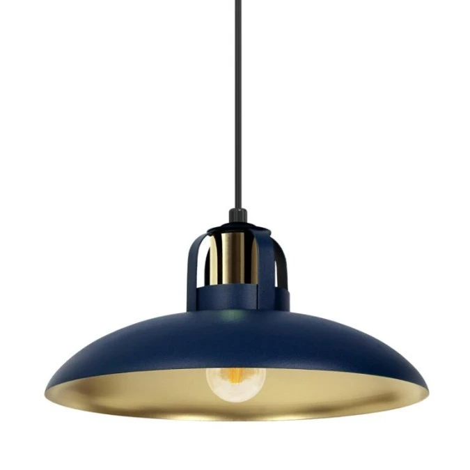 Lampa wisząca FELIX NAVY BLUE/GOLD 1xE27 MLP7714 Milagro - obrazek 2
