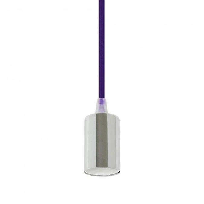Lampa Wisząca VT‑7338 E27 Max. 60W Fioletowa 3790 - obrazek 3