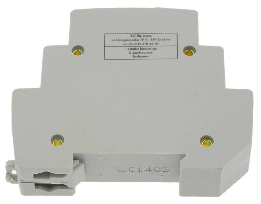 Lampka kontrolna modułowa sygnalizacyjna L60 niebieska - obrazek 3