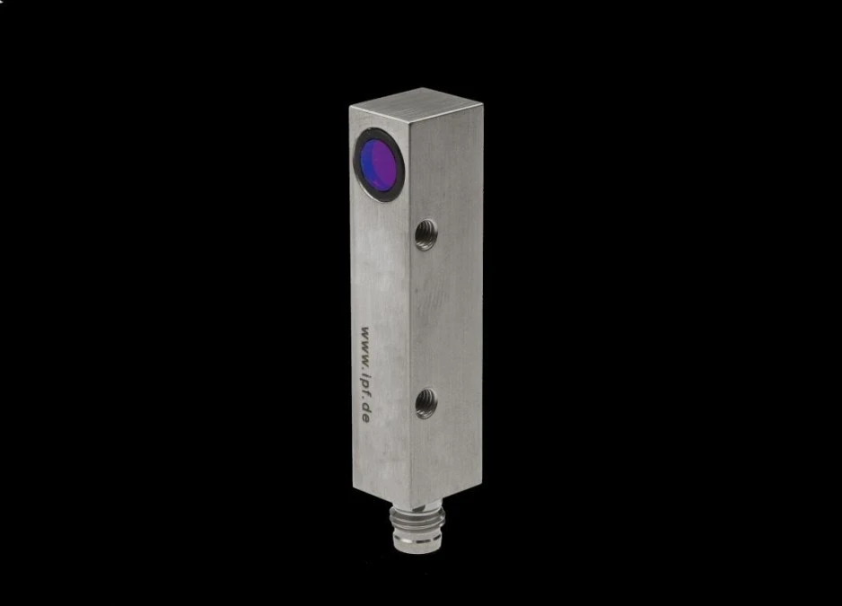 Laser sensorowy, Odbiornik Czujnika przelotowego, 64x14x12mm, apertura Ø1mm, Sn: 5m, 12‑32VDC, PNP/NPN Push‑pull, Złą PE130175 - obrazek 1